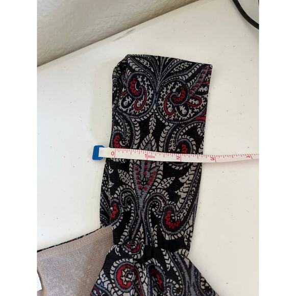 Y2K Babydoll Mesh Sheer Tank Top Paisley Slim Fitted Stretch Sz M - Picture 7 of 10